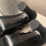 Black Suede Yves Saint Laurent Palais Bootie Platform Heel. Size 38 Image 9