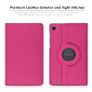 For Samsung Galaxy Tab A7 Lite Tablet Case 360 Rotating PU Leather Cover - Rose Image 5