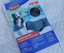 Trixie bath-robe / coat for dogs - New
