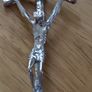 Silver coloured Cross out of Italy Image 2