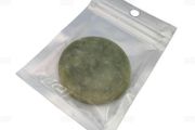 Jade Stone for Eyelash Extension - Lash Glue Round Pallet Holder Pad - Green