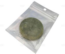 Jade Stone for Eyelash Extension - Lash Glue Round Pallet Holder Pad - Green