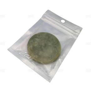 Jade Stone for Eyelash Extension - Lash Glue Round Pallet Holder Pad - Green