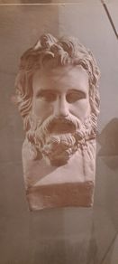 Plaster Bust Zeus
