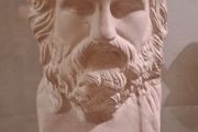 Plaster Bust Zeus