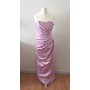 Beautiful light pink formal dress by Emily Fox - Size 8