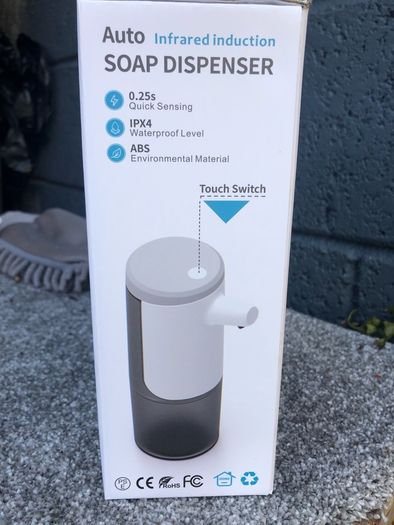 Touch less gel dispensers