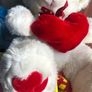 Large love heart bear Image 3