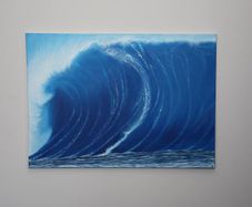 Acrylic Painting - Wave Surfer