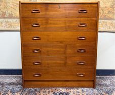 Retro-Cool Danish Teak Chest of Drawers