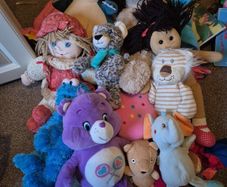 Bag of teddy bears