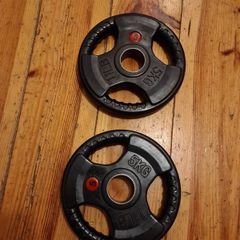 5kg rubber plates