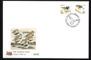 2003 Ireland Tenth Definitive Stamp Series Birds 75c, (Ringed Plover) &amp; 95c (Sparrowhawk) An Post First Day Cover (FDC)
