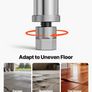 Stainless Steel Kitchen Shelves 5-Tier Units And Storage Adjustable Shelf Image 5