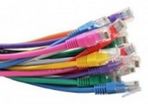1 Metre RJ45 Cat 5E Patch Cords