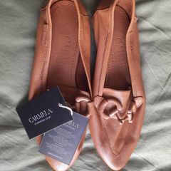 Leather Loafers - Soft Nappa Leather - Size 37