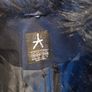 Primark Long Navy Jacket  With Removable  Faux  Fur  Collar.    S.16. New Image 4