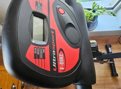 Exercise bike, foldable, used few times only