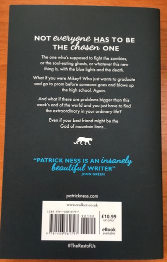 The Rest Of Us Just Live Here by Patrick Ness