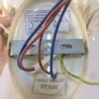 Laura Ashley distressed cream wall light Image 3