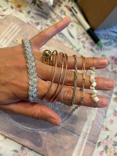 Mix of jewelery