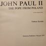 Pope John Paul II Book Bundle, 1979 and 1994 First Editions Image 2