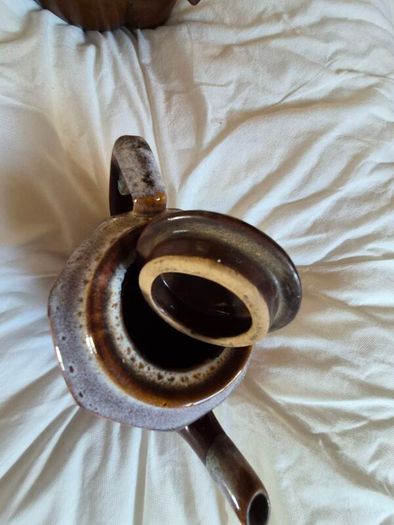 Vintage Teapot Newer Version Brown Betty