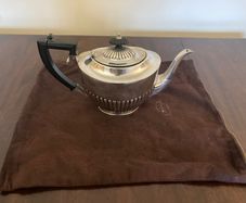 Silver plated pot