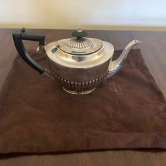 Silver plated pot