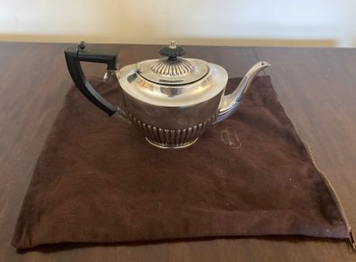Silver plated pot