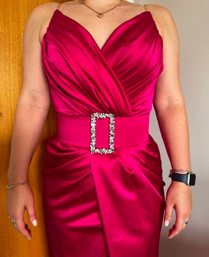 Fucsia Maxi dress