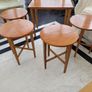 Paul Hundeva Teak Nesting Tables 5 tables in total Image 5