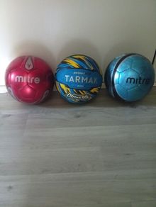 Like New Quality Football& Basketball Balls