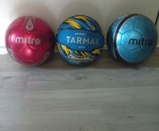 Like New Quality Basketball& Football Balls