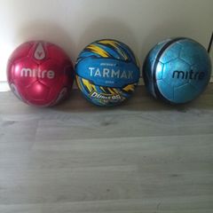 Like New Quality Basketball& Football Balls