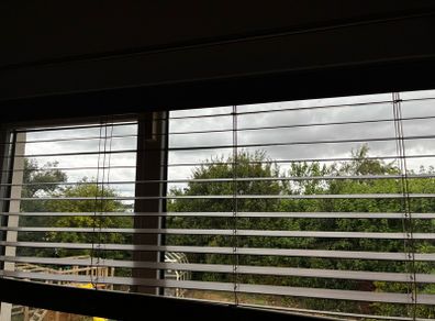 Wooden Venetian blind