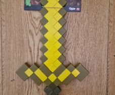 BRAND NEW Minecraft Golden Roleplay Sword