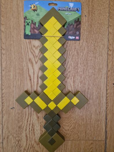 BRAND NEW Minecraft Golden Roleplay Sword