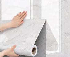 Bathroom Waterproof Sticker Wall paper Sticker Self-Adhesive Bathroom Wall Wall Covering  Marble Wallpaper