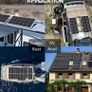 100W 12 Volt Solar Panel Monocrystalline 100 Watt Solar Module For Battery Charging Blue (FREE POSTAGE) Image 4