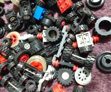 LEGO and Other Wheels Lot