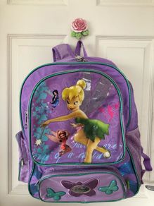 Disney Tinkerbell Purple Schoolbag