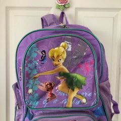 Disney Tinkerbell Purple Schoolbag