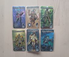 Gloomhaven Metal Pin Badges Set of 6 (Fantasy Board Game Novelty Items BRAND NEW)