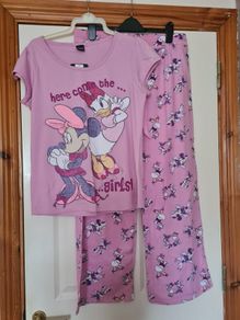 Women's Disney Minnie Mouse & Daisy Duck PJ's - Size 14/16
