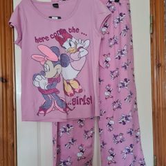 Women's Disney Minnie Mouse & Daisy Duck PJ's - Size 14/16
