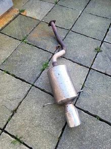 Custom Chrome Racing exhaust
