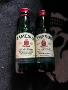 Jameson Whiskey gin vodka empty mini bottles