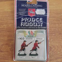 Lead Soldiers Mould Irish Wild Geese Prince August  NEW