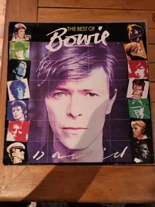 COVER ONLY David Bowie The Best of Bowie LP Cover Only